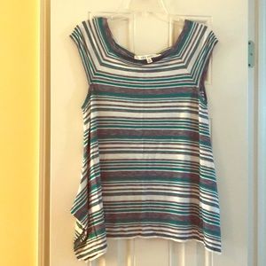 Max Studio striped top